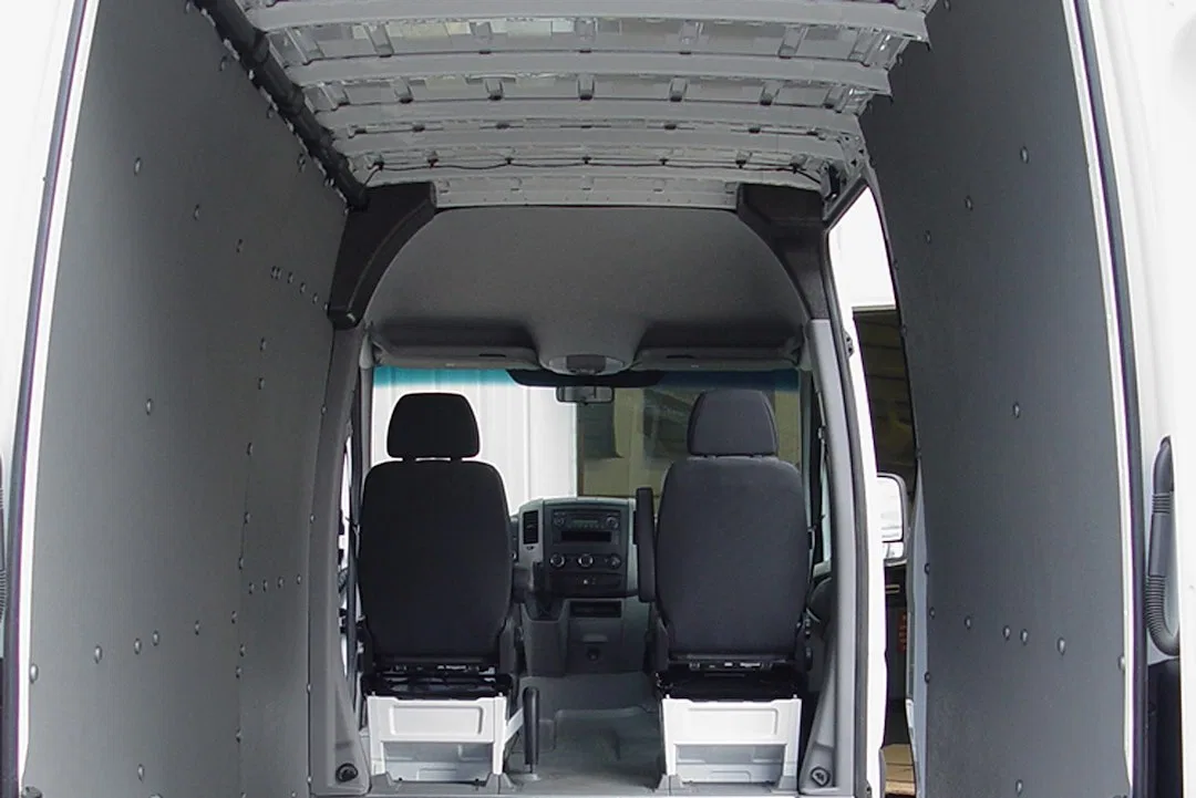 DVS164X – PENDA Van Wall Liner, Gray Plastic With All Necessary Attachment Hardware